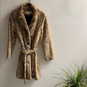 Leopard Print Coat